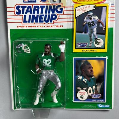 Kenner Starting Lineup Vintage Sealed Sports Collectible Figure Includes Rookie Year Card