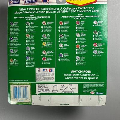 Kenner Starting Lineup Vintage Sealed Sports Collectible Figure Includes Rookie Year Card