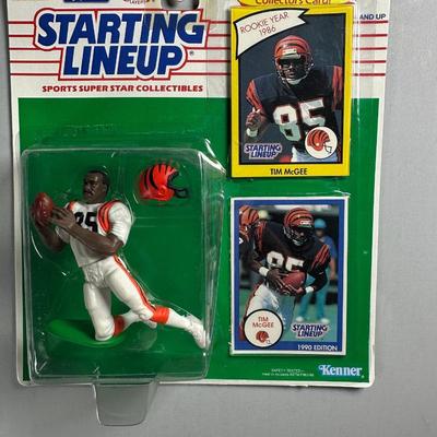 Kenner Starting Lineup Vintage Sealed Sports Collectible Figure Includes Rookie Year Card