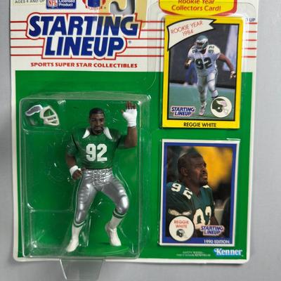 Kenner Starting Lineup Vintage Sealed Sports Collectible Figure Includes Rookie Year Card