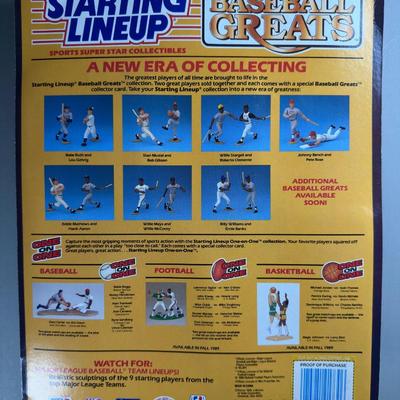 Vintage Kenner Starting Lineup Baseball Greats Sealed Collectible Figures