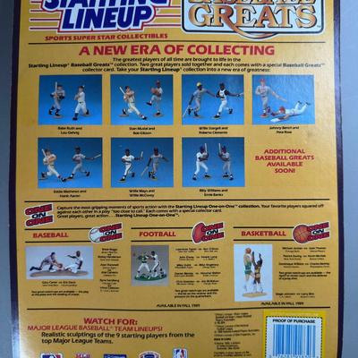 Vintage Kenner Starting Lineup Baseball Greats Sealed Collectible Figures