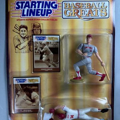 Vintage Kenner Starting Lineup Baseball Greats Sealed Collectible Figures