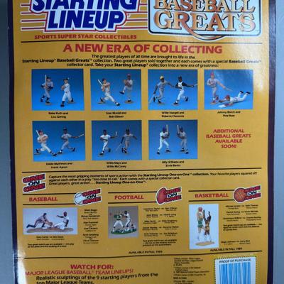 Vintage Kenner Starting Lineup Baseball Greats Sealed Collectible Figures