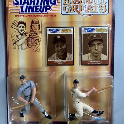 Vintage Kenner Starting Lineup Baseball Greats Sealed Collectible Figures