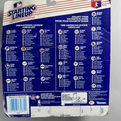 Kenner Starting Lineup 1988 Collectible Sporting Figurines
