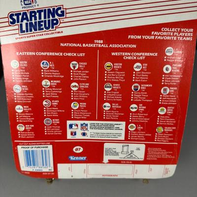 Starting Lineup 1988 Basketball Collectible Patrick Ewing Figure And Card
