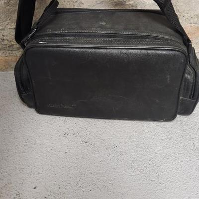 Sale Photo Thumbnail #698: JVC Super VHS video camera with a couple tapes, a converter, battery, charger cord and case. Fits large flat rate box