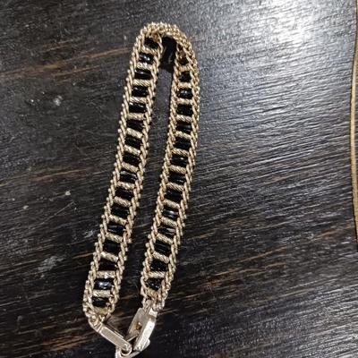 GOLD TONE NECKLACES AND BRACELET