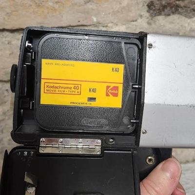 Sale Photo Thumbnail #704: gaf Anscomatic video camera with case. Fits medium flat rate box