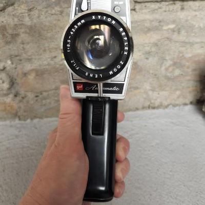 Sale Photo Thumbnail #701: gaf Anscomatic video camera with case. Fits medium flat rate box