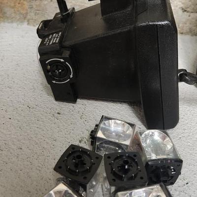 Sale Photo Thumbnail #715: Pair of Polaroids - Pronto RF and Square Shooter 2 with bag.  Few flash squares as well. Fits larger flat rate box