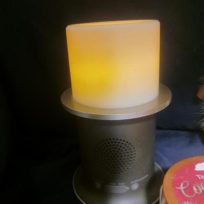 INCENSE, BLUETOOTH CANDLELIT SPEAKER, DREAM CATCHER AND BODY SCRUB