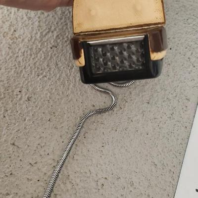 Sale Photo Thumbnail #728: Argus C3 camera with neat writing inside the case and L3 light meter. Fits medium flat rate box