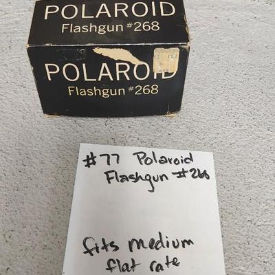 Sale Photo Thumbnail #742: Pair of Polaroid Flash Guns in box with instructions. Fits medium flat rate box