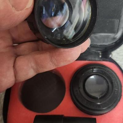 Sale Photo Thumbnail #782: Gold Crest Insta Lens Set. Fits small flat rate box