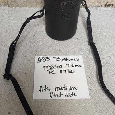 Sale Photo Thumbnail #783: Bushnell 72mm Macro lens in case. Fits medium flat rate box