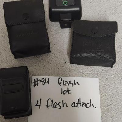 Sale Photo Thumbnail #790: 4 misc flash attachments. Fits medium flat rate box