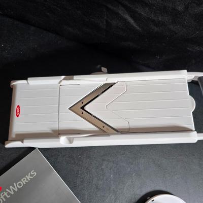 New Kitchen accessories - OXO Good grips salad spinner and a OXO Soft-works V-blade mandoline slicer