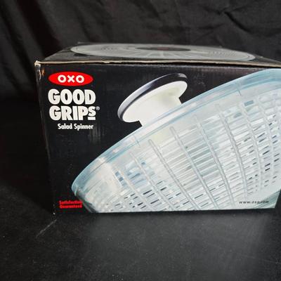 New Kitchen accessories - OXO Good grips salad spinner and a OXO Soft-works V-blade mandoline slicer