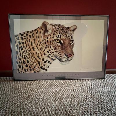 Jacquie Marie Vaux ‘African Leopard’ Framed Print (BPR-RG)