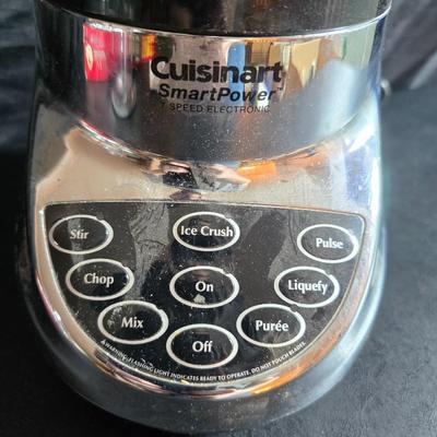 Nice Cuisinart smart power multi-speed and function chrome blender