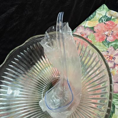 Brand new Elements Punchbowl set with 12 mugs