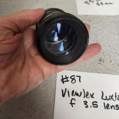 Sale Photo Thumbnail #811: Viewlex Luxtar R f 3.5 lens