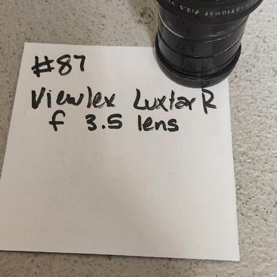 Sale Photo Thumbnail #806: Viewlex Luxtar R f 3.5 lens