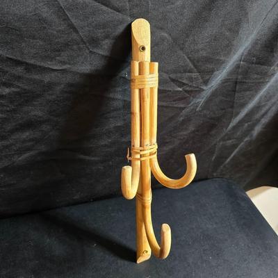 Asian themed Jewelry box - Bamboo hook - Mirror - makeup bags and more