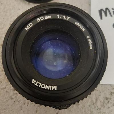 Sale Photo Thumbnail #814: Minolta MD 50 mm f 1.7 lens