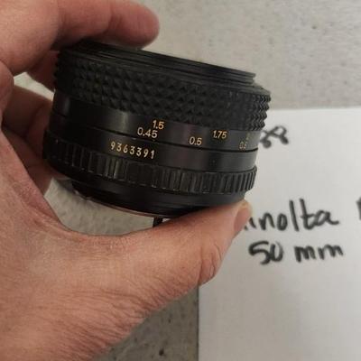 Sale Photo Thumbnail #817: Minolta MD 50 mm f 1.7 lens