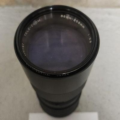 Sale Photo Thumbnail #819: Vivitar Auto Yele zoom 8.5-205 f 3.8 58mm lens with skylight filter