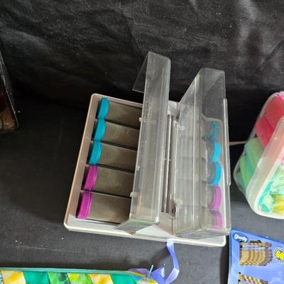 It's all about the hair! Curlers - Electric curlers - new Barrettes - new Bobby pins - freestanding mirror and more