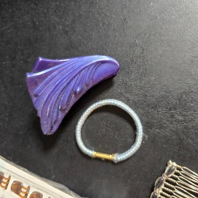 It's all about the hair! Curlers - Electric curlers - new Barrettes - new Bobby pins - freestanding mirror and more