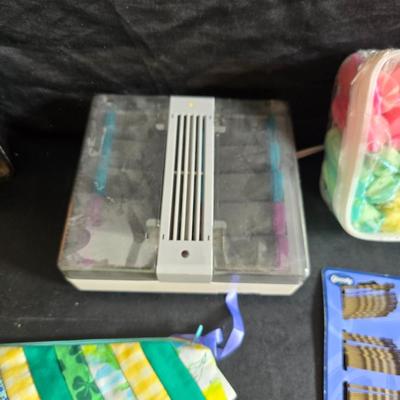 It's all about the hair! Curlers - Electric curlers - new Barrettes - new Bobby pins - freestanding mirror and more