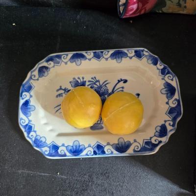 Dress shaped hanging organizer - Mirror - Nail care kit - Mini shaver - small trinket boxes - soap dispenser - and other hygiene makeup...