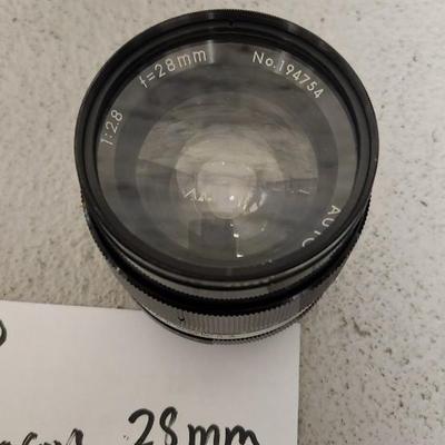 Sale Photo Thumbnail #826: Tameron 28 mm f 2.8 lens with Prinz UV filter