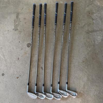 Fujikara & Mamiya Irons & Woods With Golf Bags (G-MG)