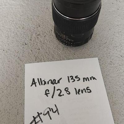 Sale Photo Thumbnail #849: Albinar f 2.8 lens