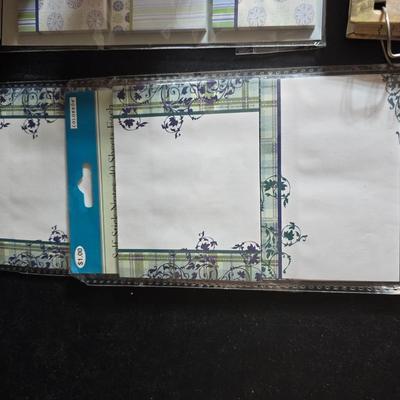 Brand new AT&T Corded answering system - atomic clock - with Notepads - World paper weight - and phone & addresses book