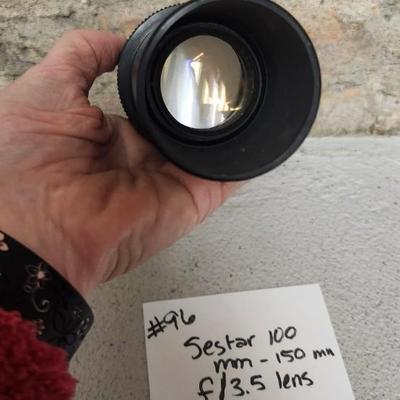 Sale Photo Thumbnail #864: Sestar 100-150 mm projector lens