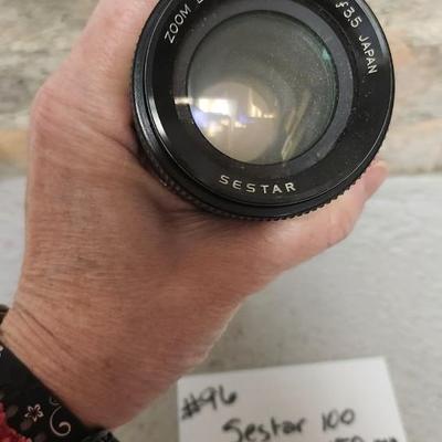 Sale Photo Thumbnail #862: Sestar 100-150 mm projector lens