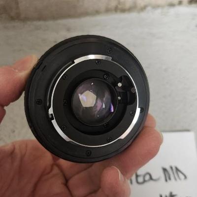 Sale Photo Thumbnail #869: Minolta Rokkor x 45 mm lens .. white writing