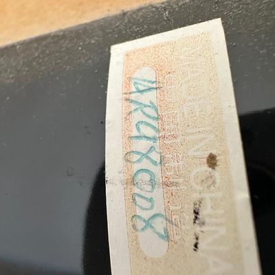 Large Decorative Wall Fan with Gold Landscape Design