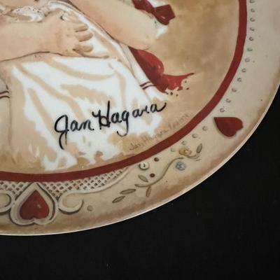 Jan Hagara Limited Edition Collector’s Plates (BOR-RG)