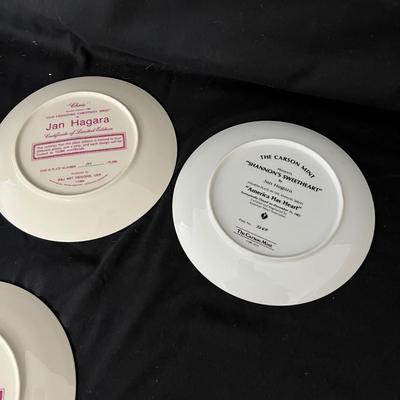Jan Hagara Limited Edition Collector’s Plates (BOR-RG)
