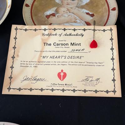 Jan Hagara Limited Edition Collector’s Plates (BOR-RG)