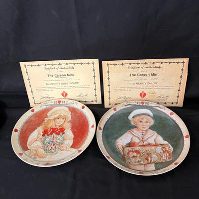 Jan Hagara Limited Edition Collector’s Plates (BOR-RG)