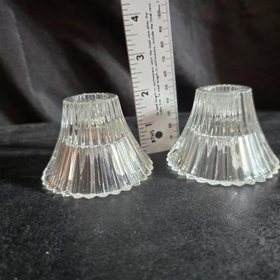 Four brand new matching picture frames with magnetic photo album and two candle holders